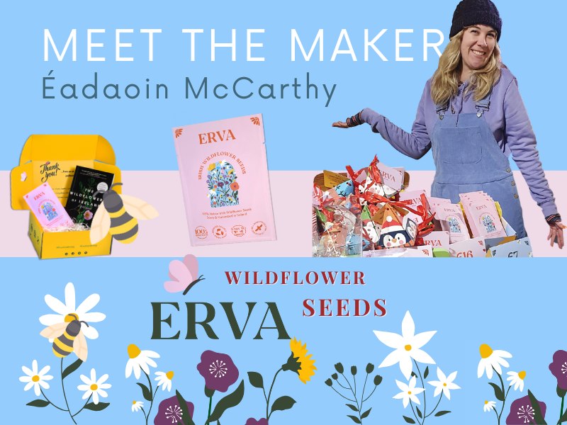 Transform your garden into a vibrant Irish landscape with Erva Wildflower Seeds